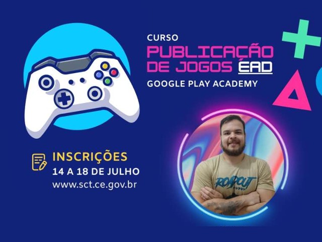 Card de divulgação do curso