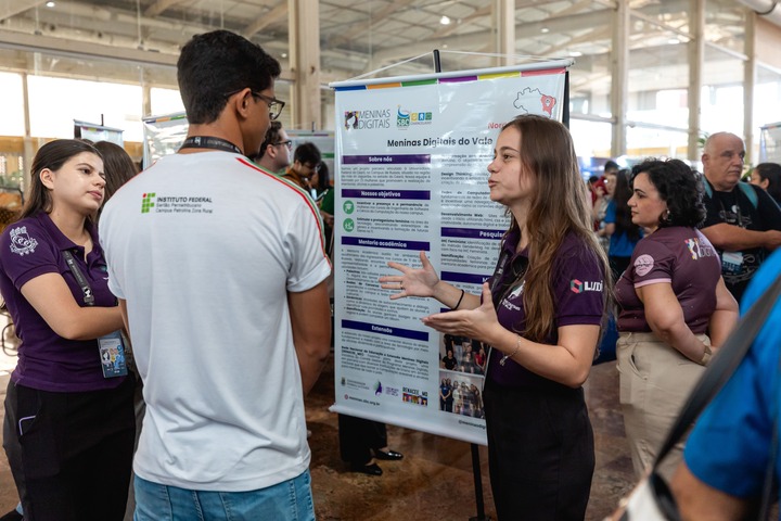 Vários projetos do campus marcaram presença.