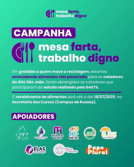 Logomarca da campanha